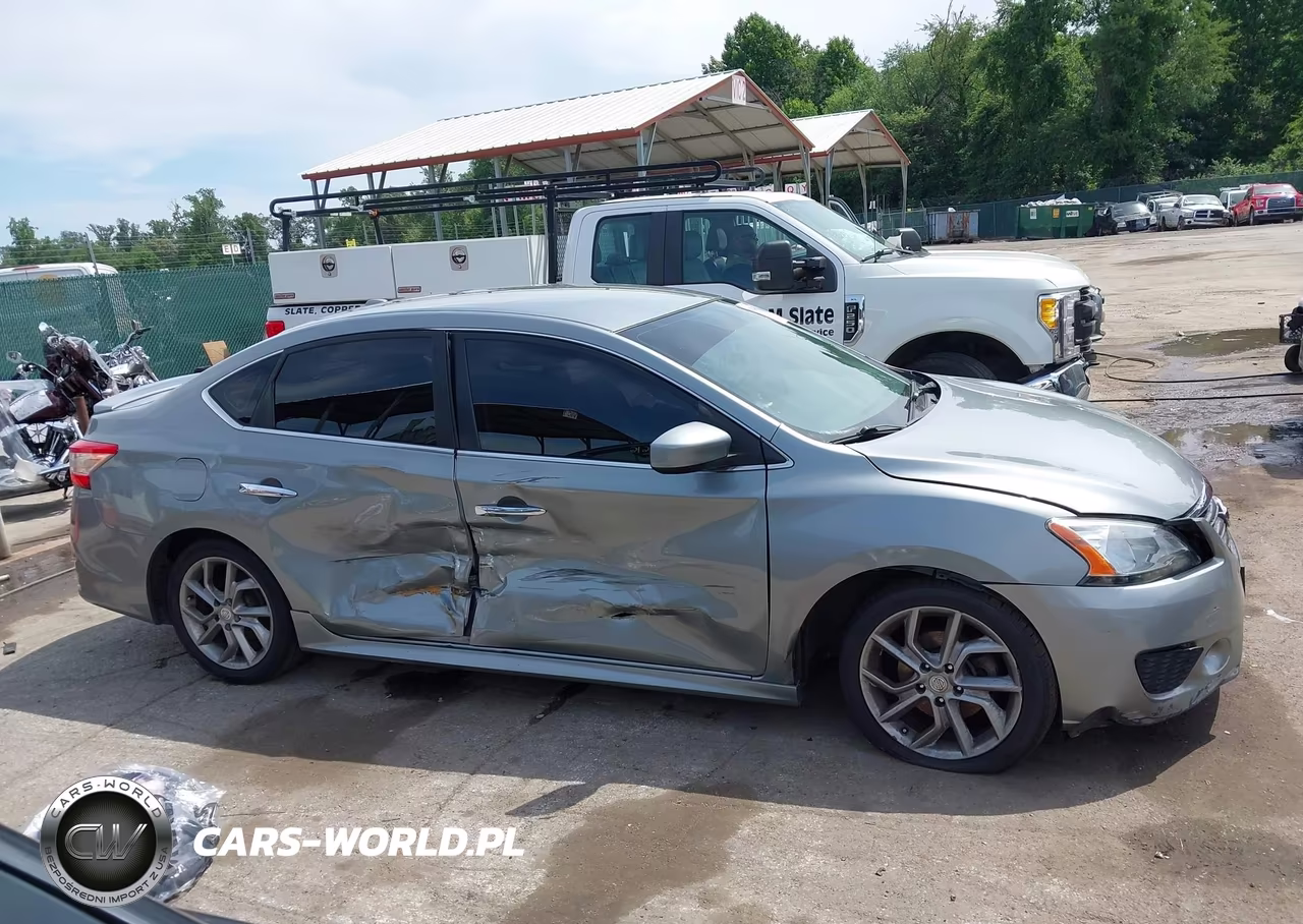 2013 Nissan Sentra Sr VIN:3N1AB7AP3DL687134 - 13