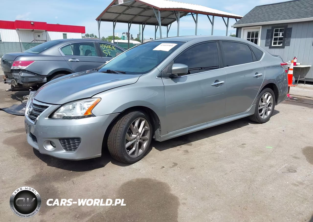 2013 Nissan Sentra Sr VIN:3N1AB7AP3DL687134 - 2