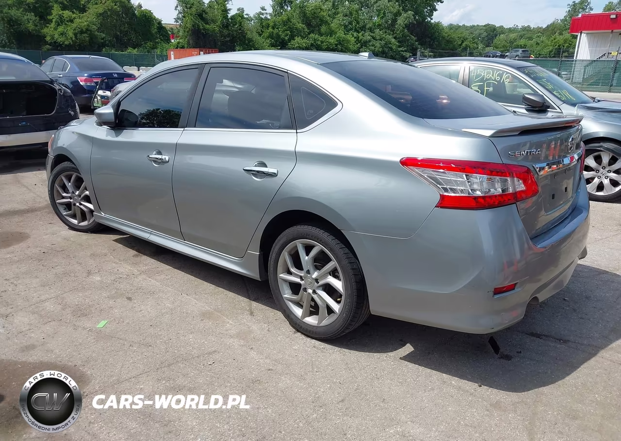 2013 Nissan Sentra Sr VIN:3N1AB7AP3DL687134 - 3
