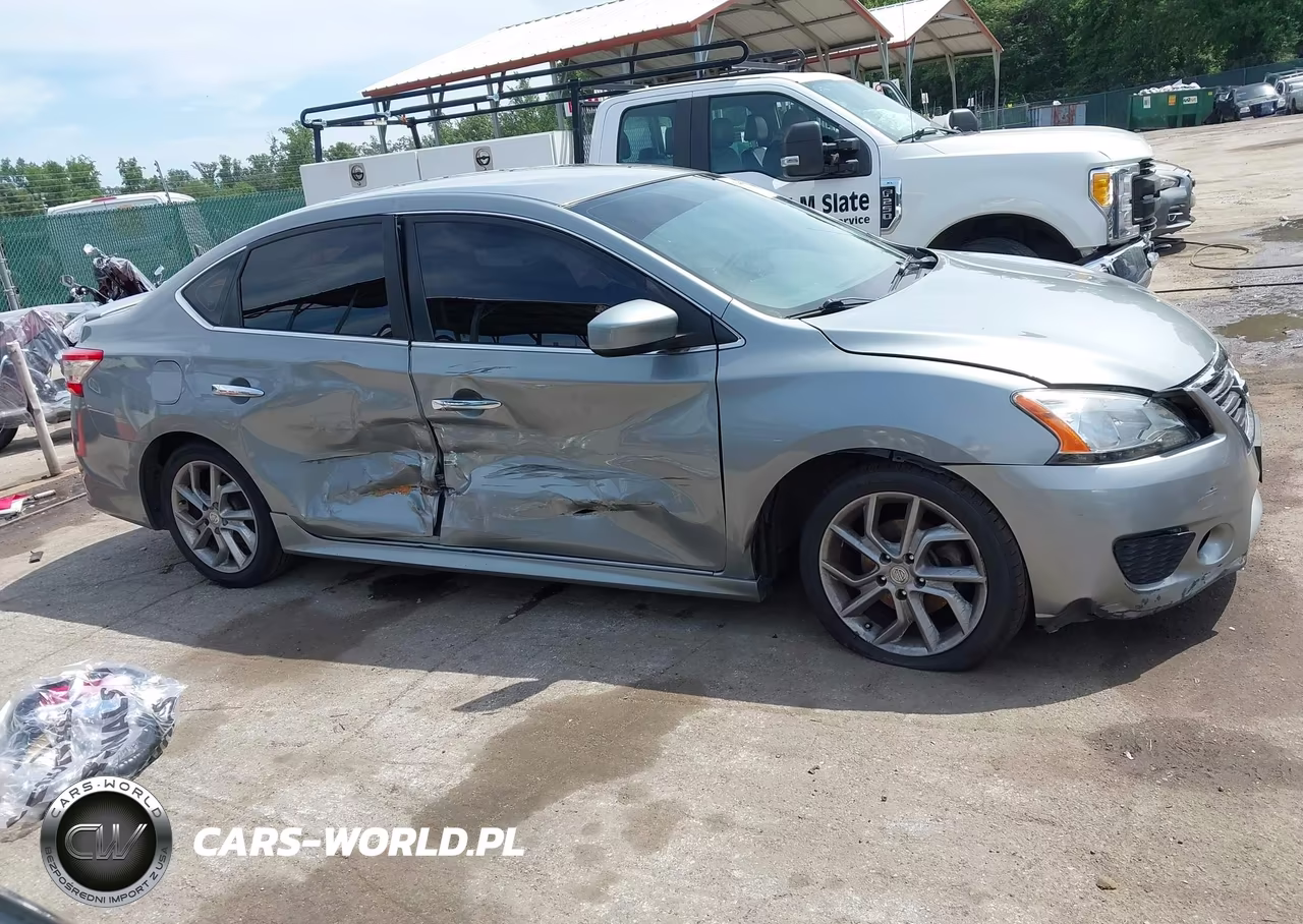 2013 Nissan Sentra Sr VIN:3N1AB7AP3DL687134 - 6