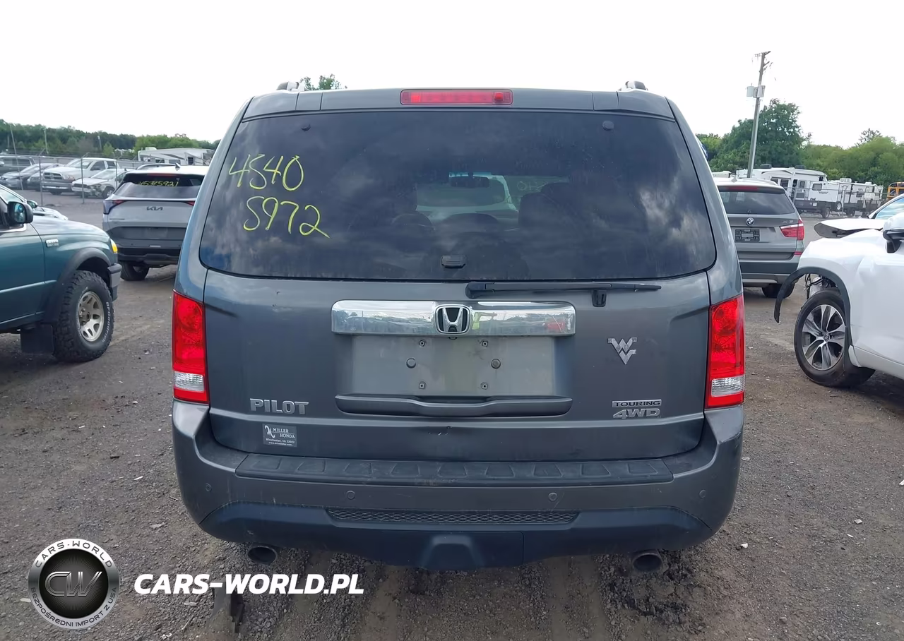 2012 Honda Pilot Touring VIN:5FNYF4H90CB051936 - 16