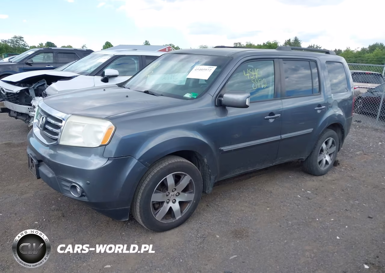2012 Honda Pilot Touring VIN:5FNYF4H90CB051936 - 2