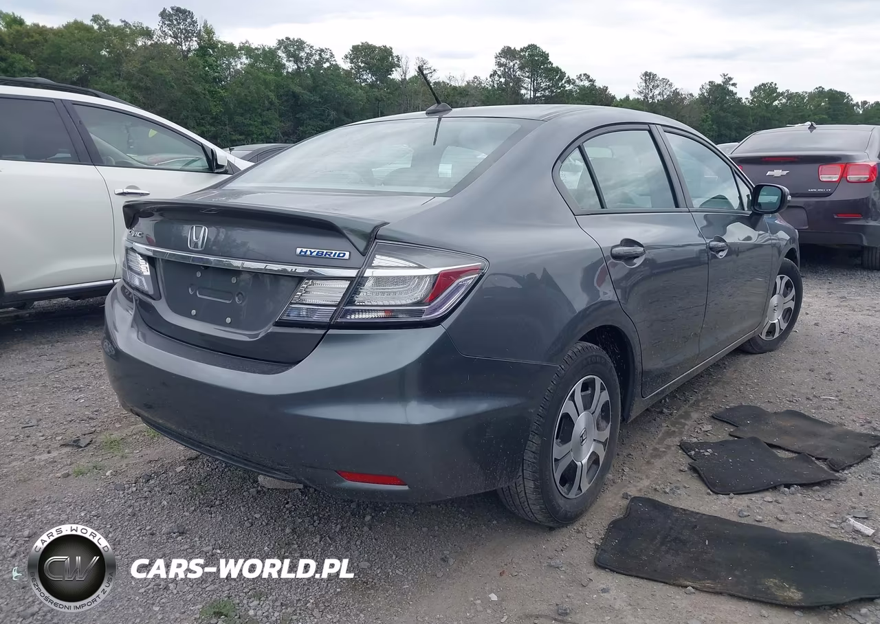 2013 Honda Civic Hybrid VIN:19XFB4F37DE202716 - 4