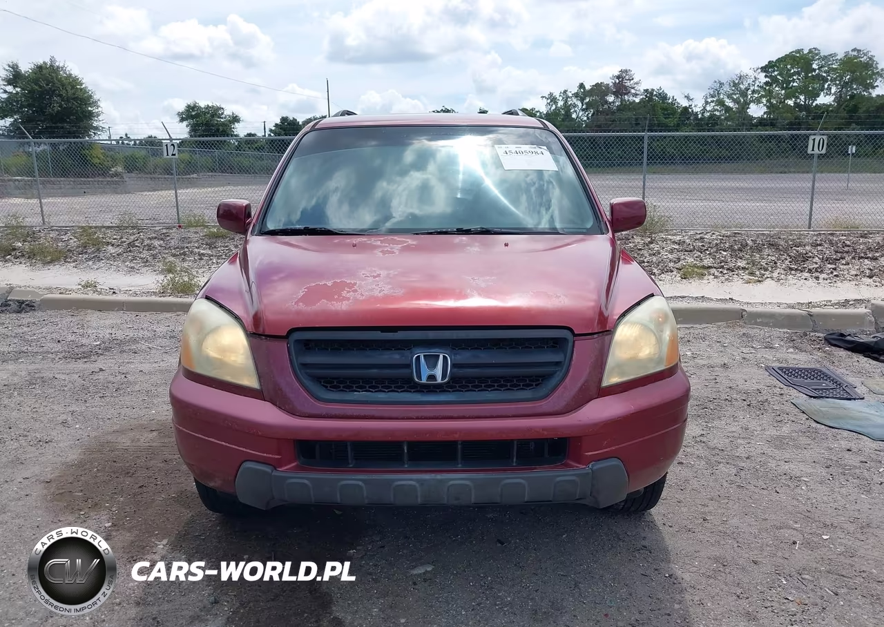 2003 Honda Pilot Ex-L VIN:2HKYF18523H580785 - 12