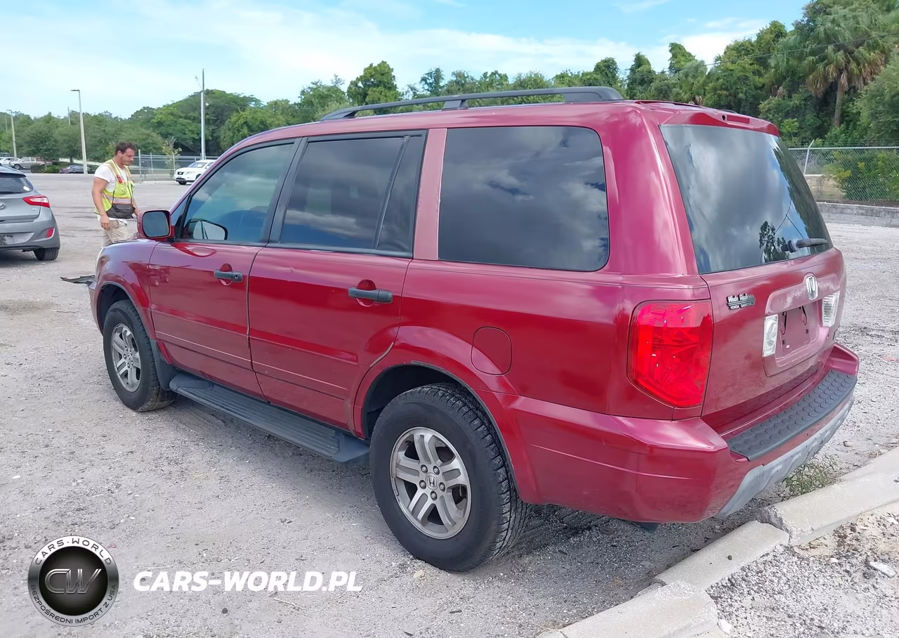 2003 Honda Pilot Ex-L VIN:2HKYF18523H580785 - 3