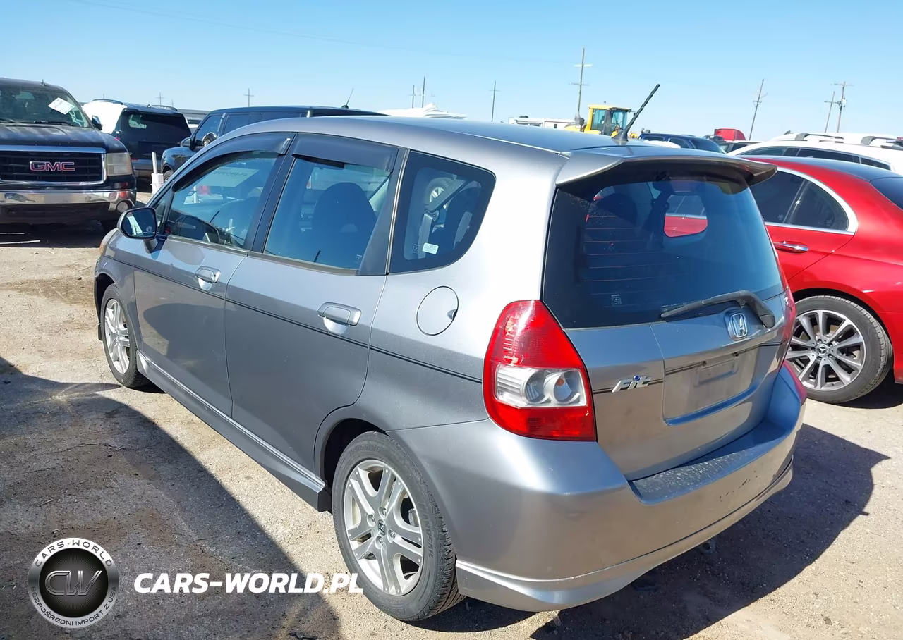 2008 Honda Fit Sport VIN:JHMGD38608S063675 - 3