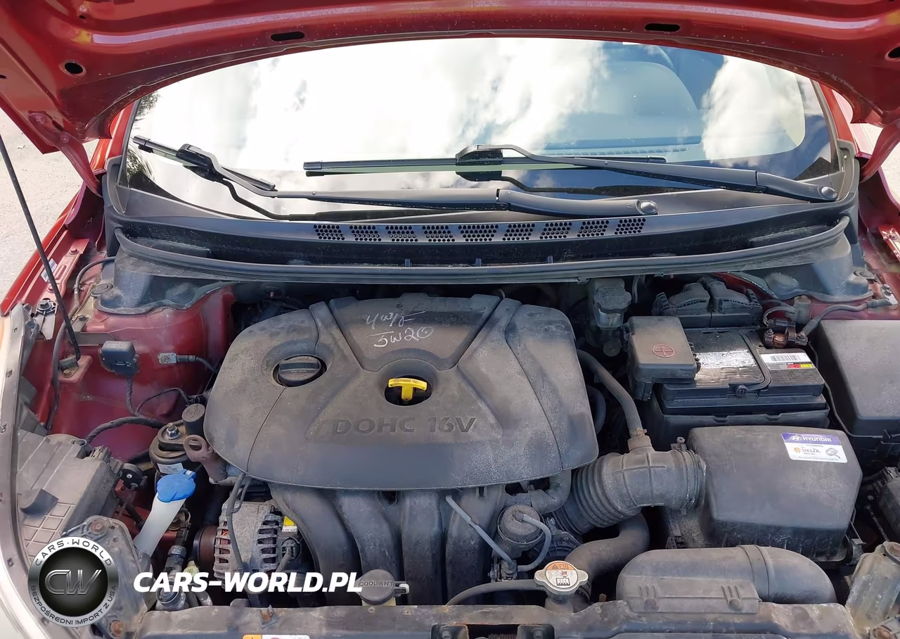 2012 Hyundai Elantra Gls (Ulsan Plant) VIN:KMHDH4AE8CU410078 - 10