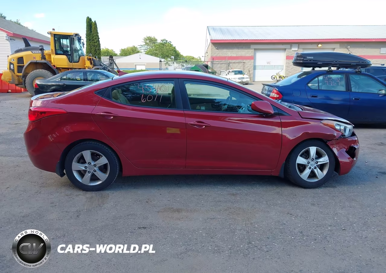 2012 Hyundai Elantra Gls (Ulsan Plant) VIN:KMHDH4AE8CU410078 - 13