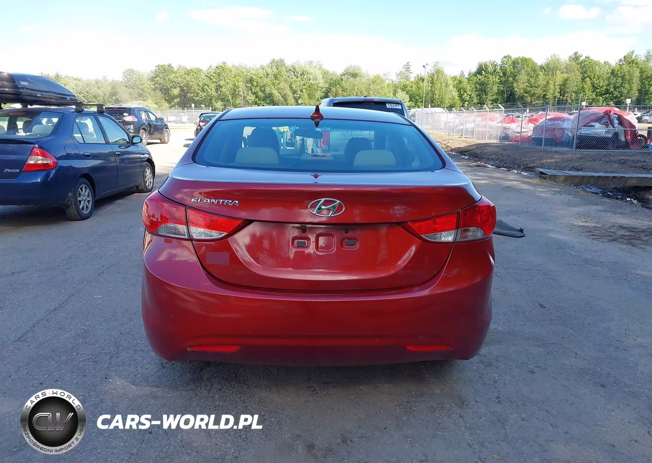 2012 Hyundai Elantra Gls (Ulsan Plant) VIN:KMHDH4AE8CU410078 - 16