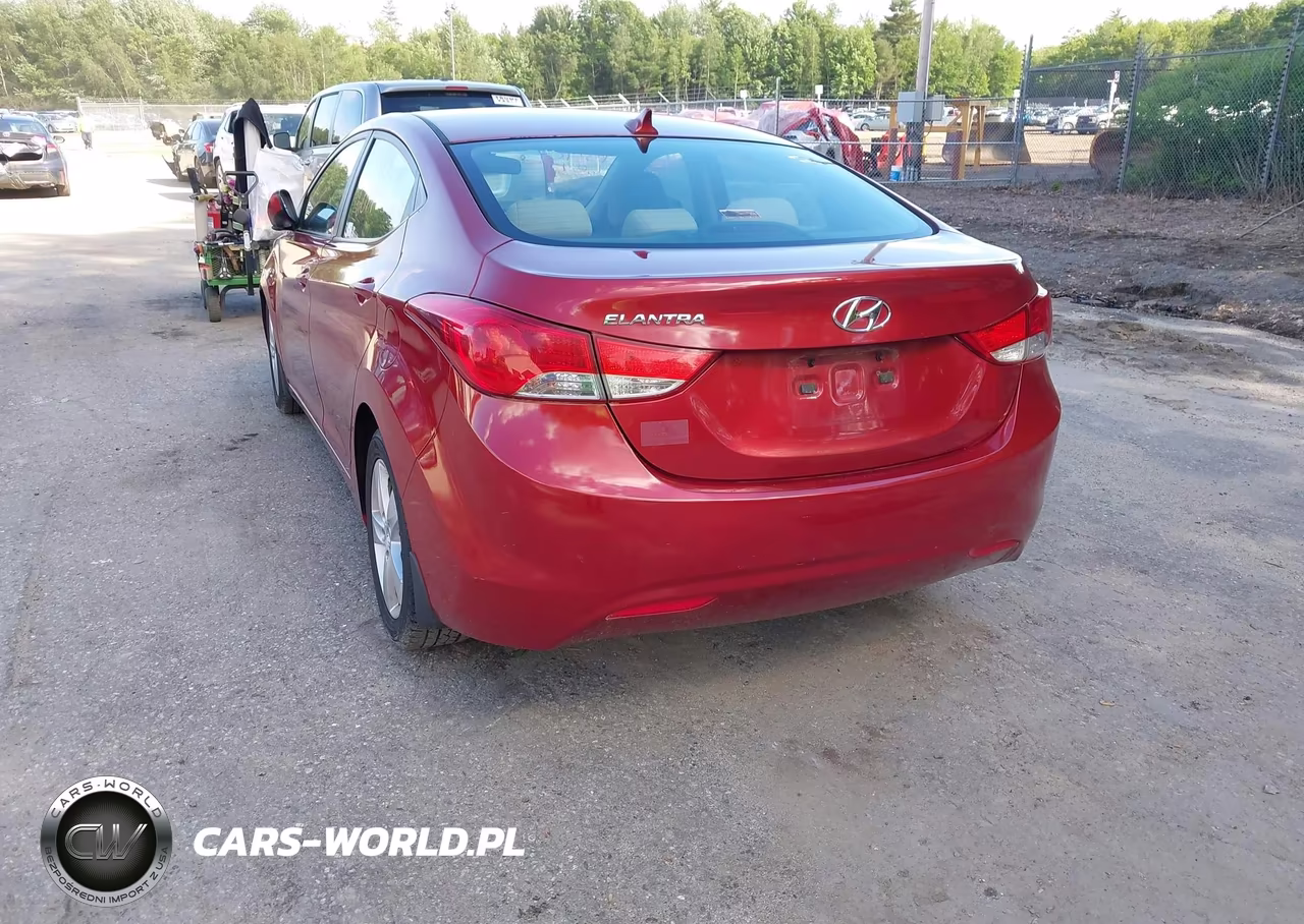 2012 Hyundai Elantra Gls (Ulsan Plant) VIN:KMHDH4AE8CU410078 - 3