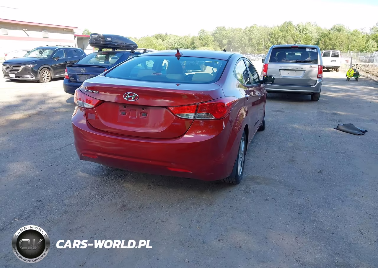 2012 Hyundai Elantra Gls (Ulsan Plant) VIN:KMHDH4AE8CU410078 - 4