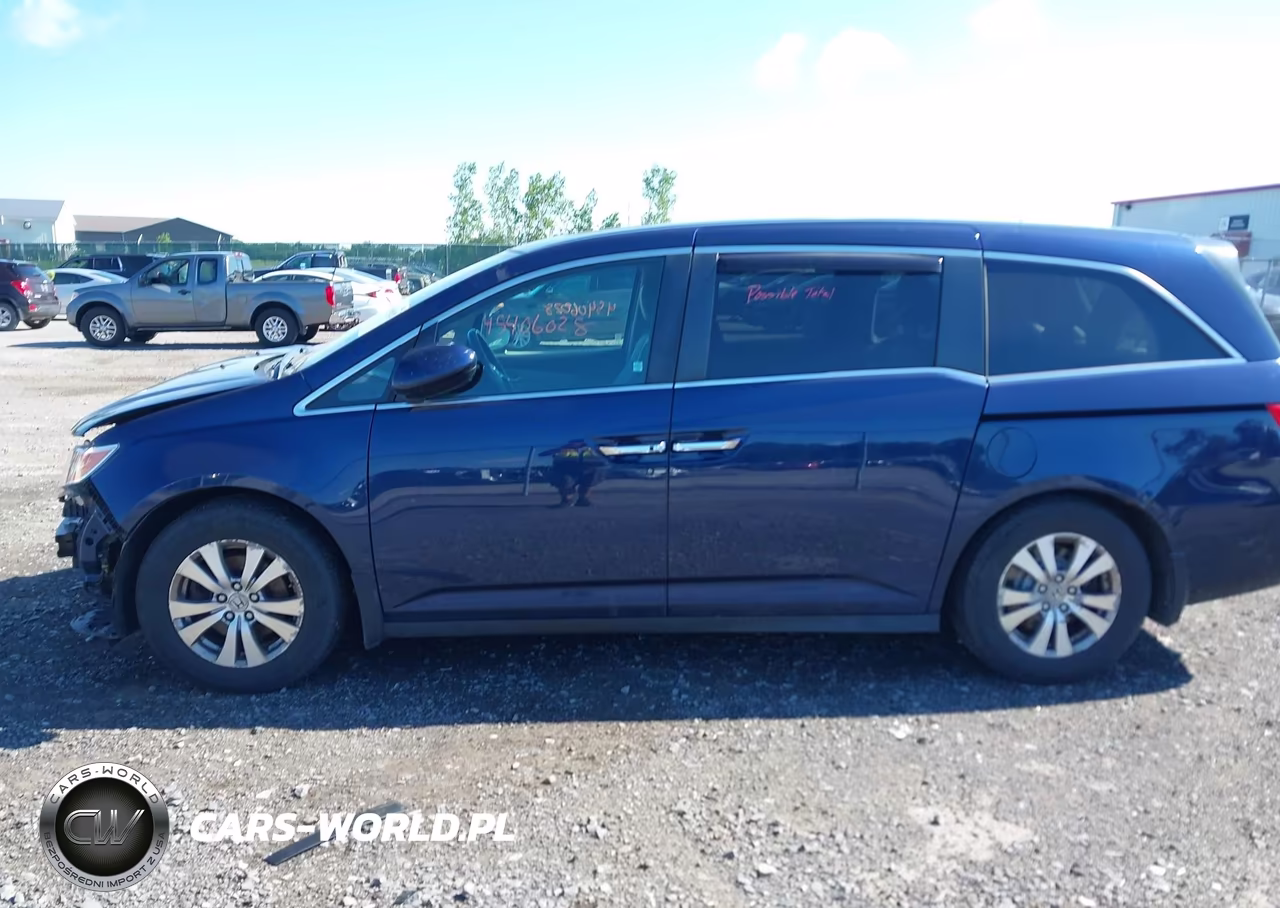 2014 Honda Odyssey Ex-L VIN:5FNRL5H67EB096514 - 15