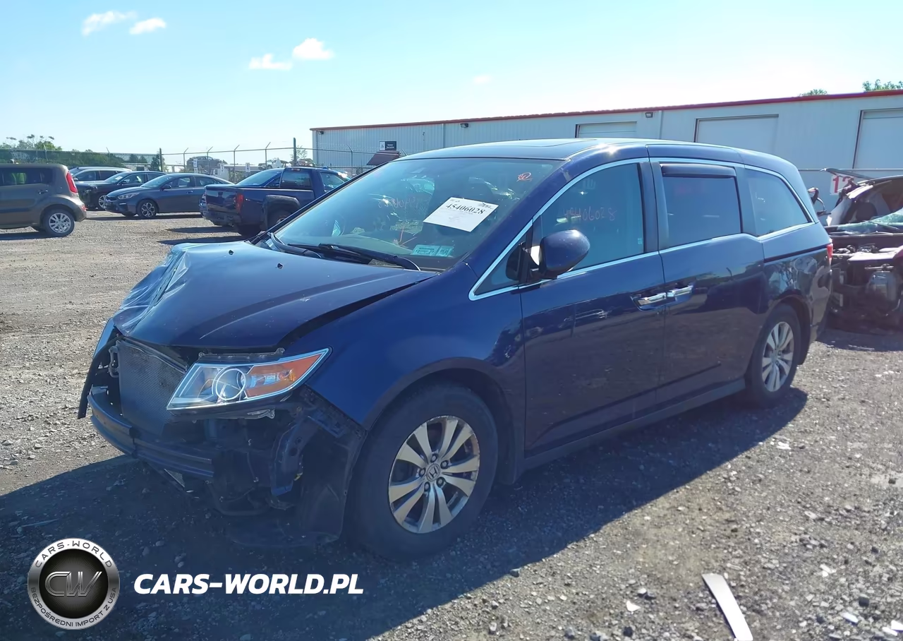 2014 Honda Odyssey Ex-L VIN:5FNRL5H67EB096514 - 2
