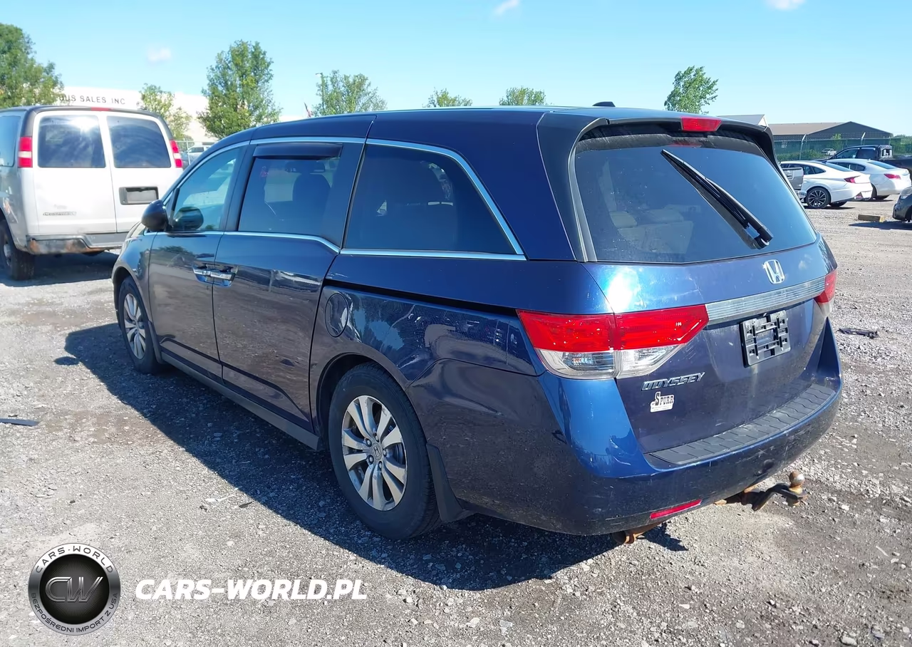 2014 Honda Odyssey Ex-L VIN:5FNRL5H67EB096514 - 3