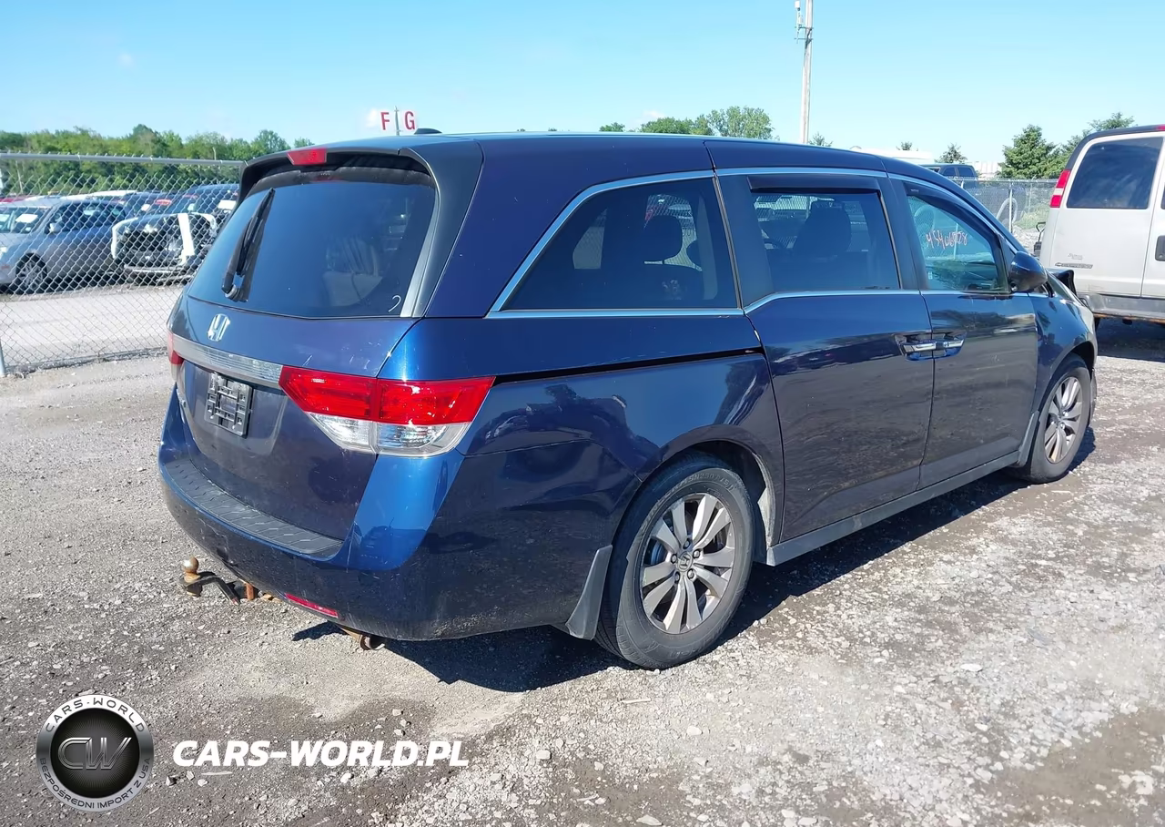 2014 Honda Odyssey Ex-L VIN:5FNRL5H67EB096514 - 4