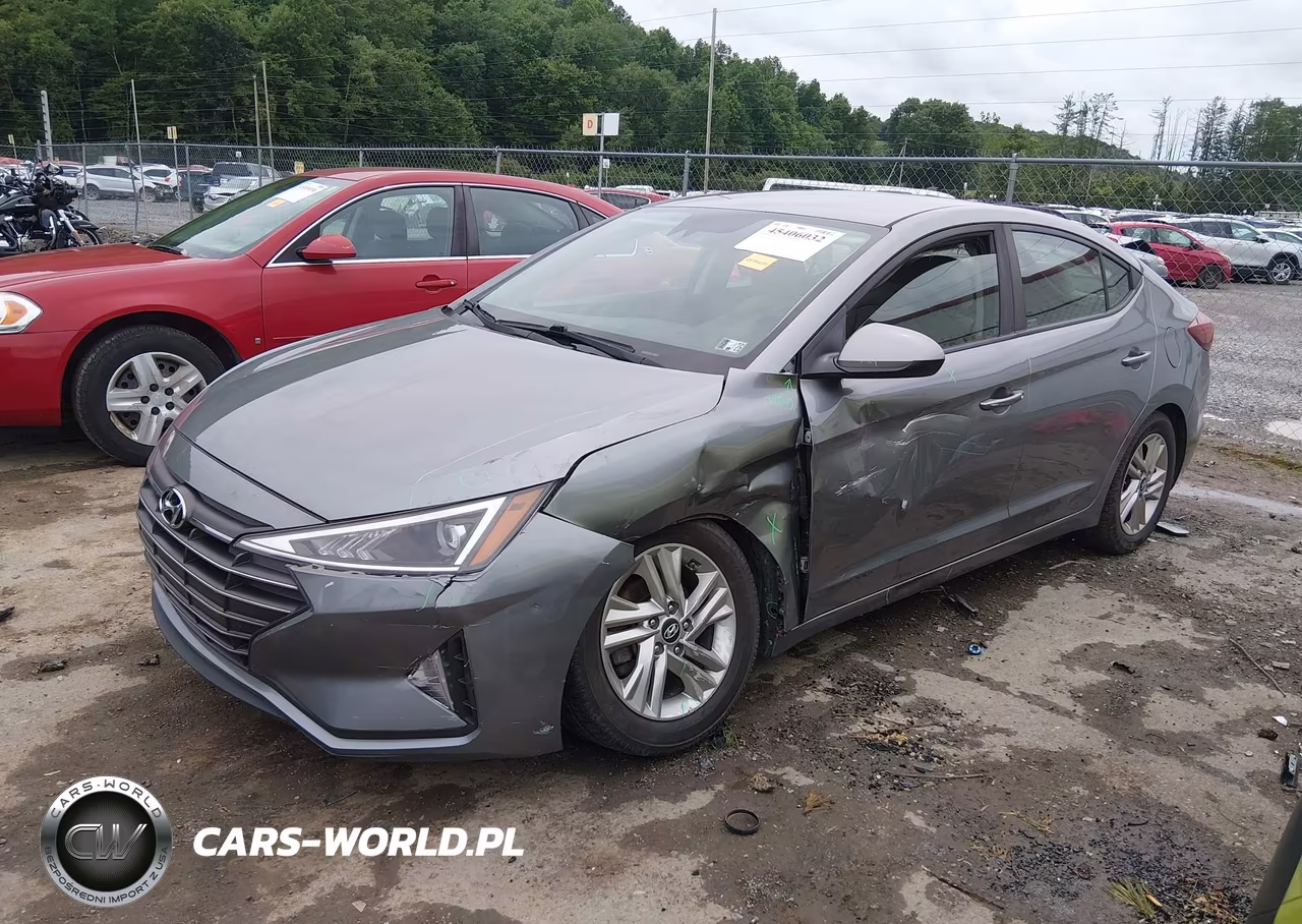 2019 Hyundai Elantra Sel VIN:KMHD84LF7KU742873 - 2