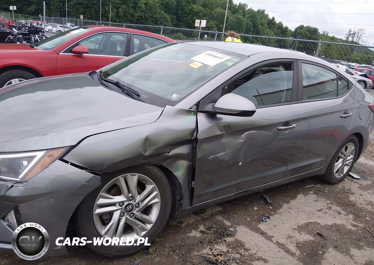2019 Hyundai Elantra Sel VIN:KMHD84LF7KU742873 - 6
