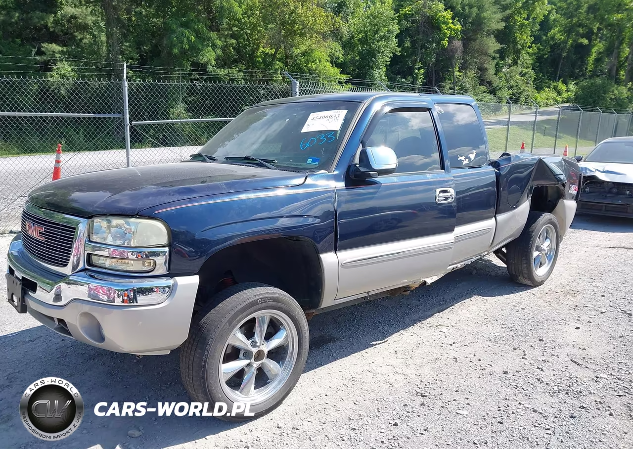 2005 GMC Sierra 1500 Sle VIN:1GTEK19B85Z257761 - 2