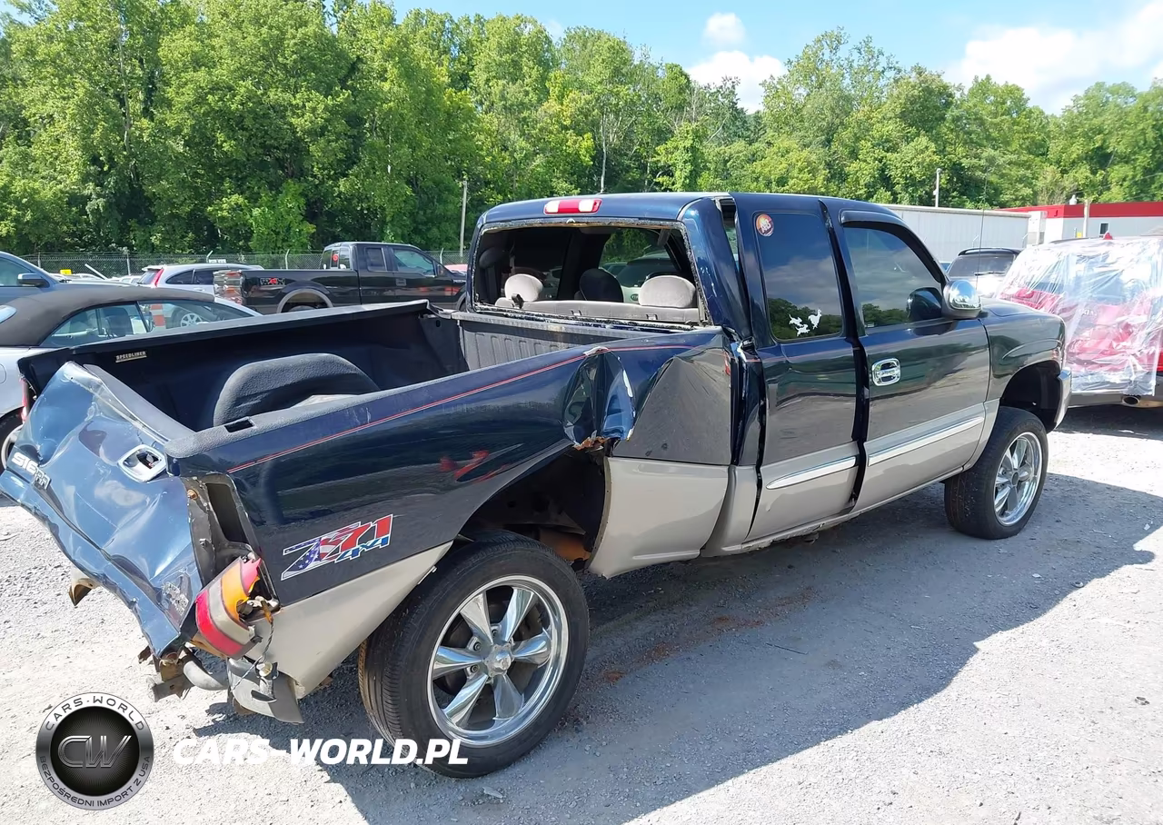 2005 GMC Sierra 1500 Sle VIN:1GTEK19B85Z257761 - 4