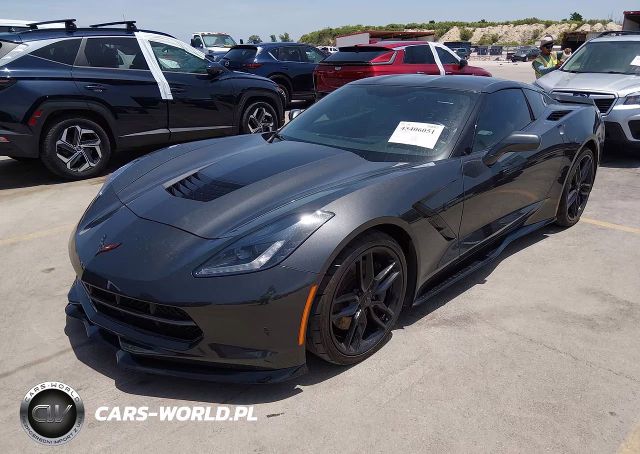 2017 Chevrolet Corvette Stingray Z51 VIN:1G1YH2D77H5105124 - 2