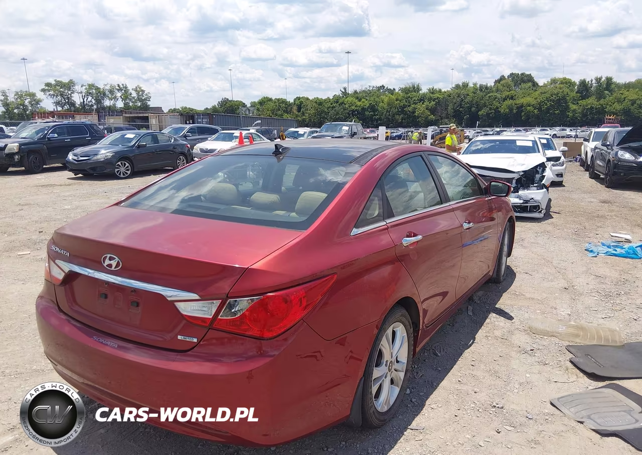 2013 Hyundai Sonata Limited VIN:5NPEC4AC0DH683081 - 4