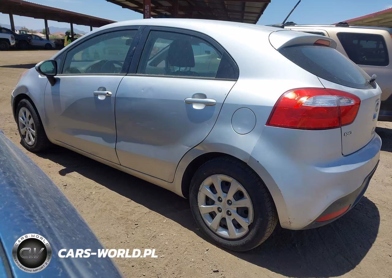 2013 Kia Rio Lx VIN:KNADM5A37D6109065 - 3