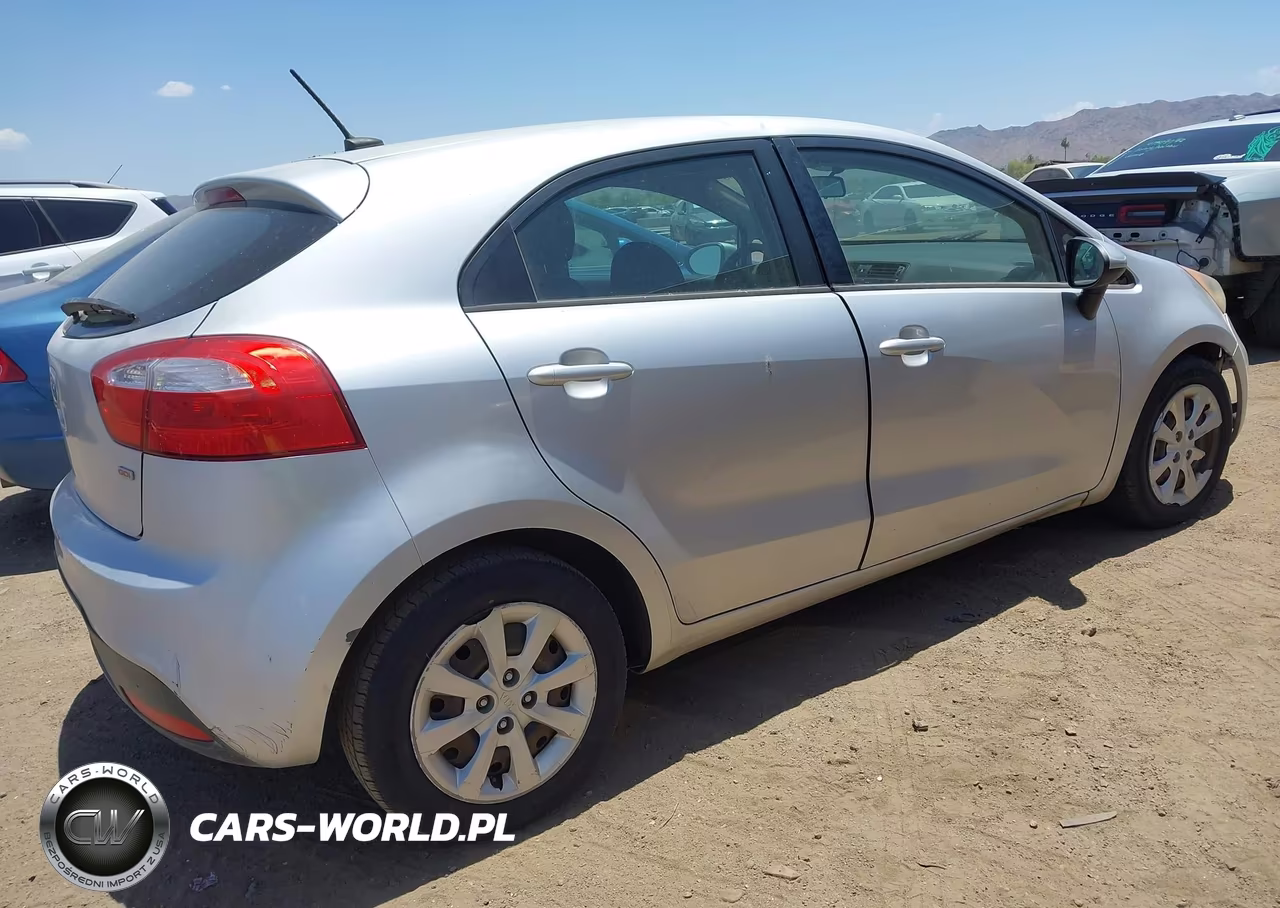 2013 Kia Rio Lx VIN:KNADM5A37D6109065 - 4
