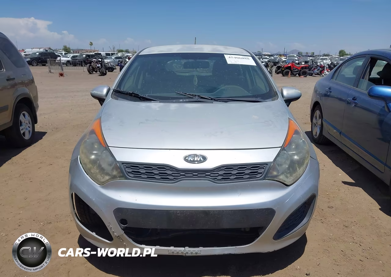 2013 Kia Rio Lx VIN:KNADM5A37D6109065 - 6