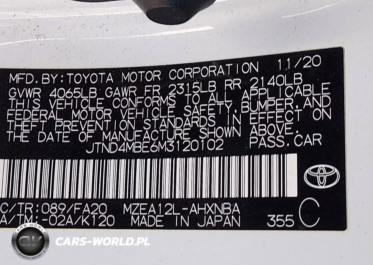 2021 Toyota Corolla Se VIN:JTND4MBE6M3120102 - 9