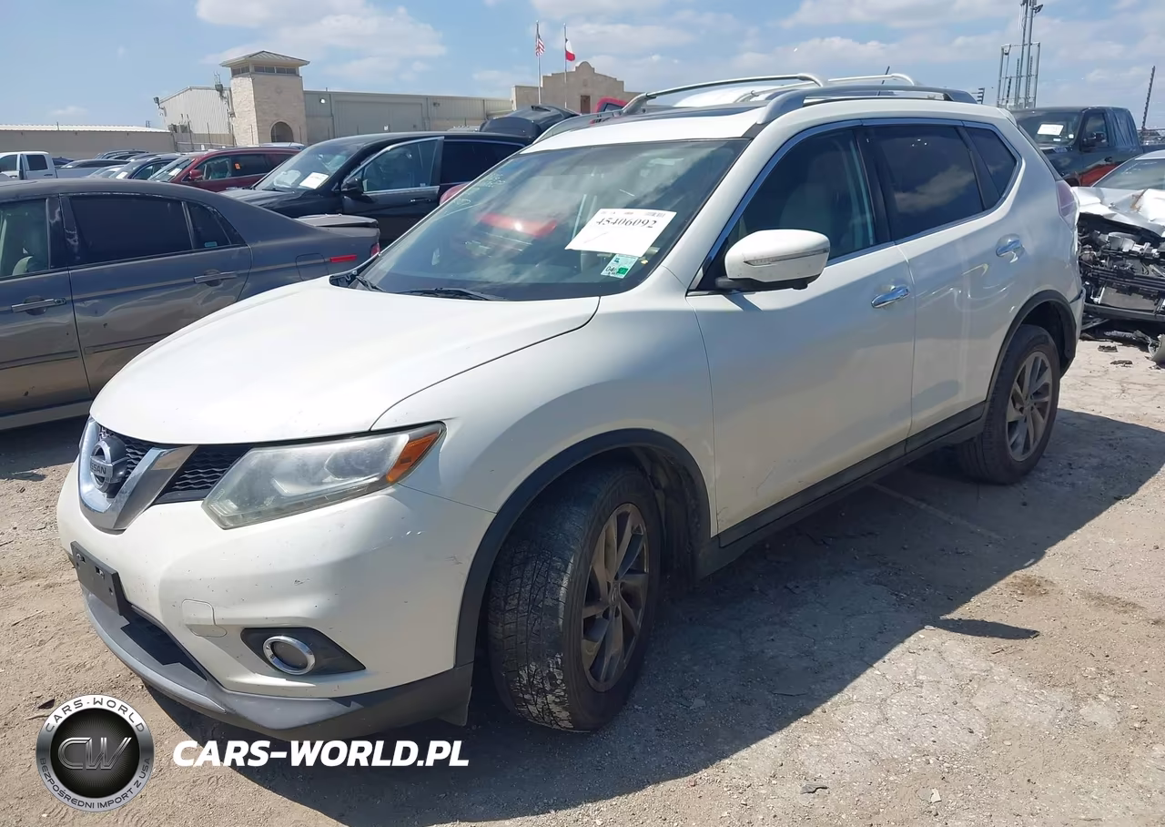 2015 Nissan Rogue S-Sl-Sv VIN:5N1AT2MT0FC790057 - 2