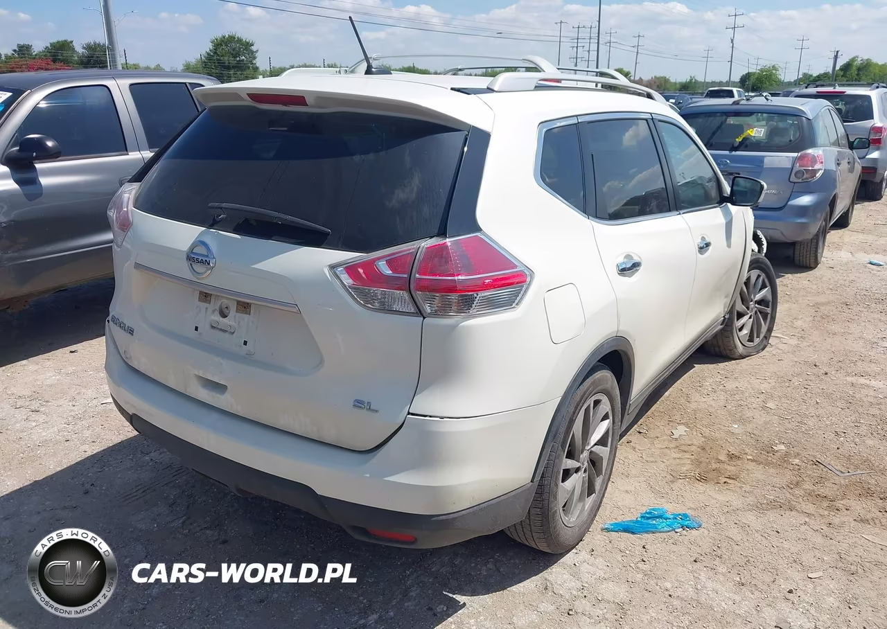 2015 Nissan Rogue S-Sl-Sv VIN:5N1AT2MT0FC790057 - 4
