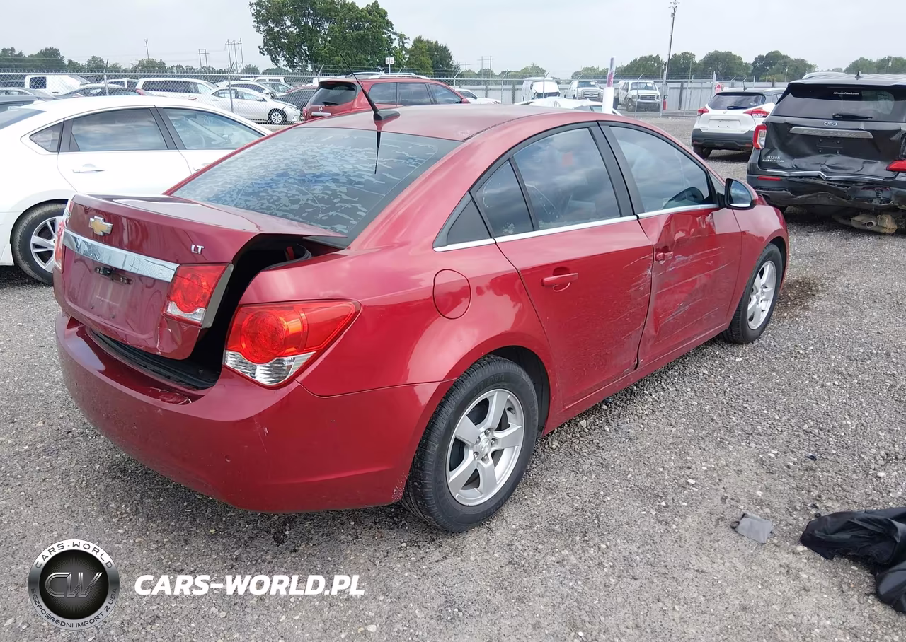 2012 Chevrolet Cruze 1Lt VIN:1G1PF5SC9C7186305 - 4