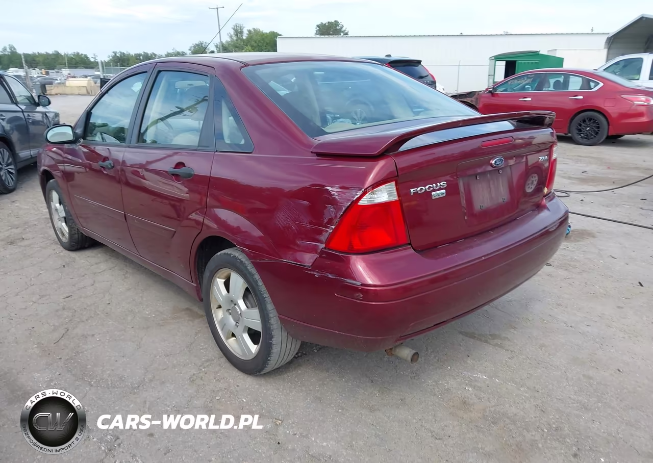 2006 Ford Focus Zx4 VIN:1FAHP34N86W180619 - 3