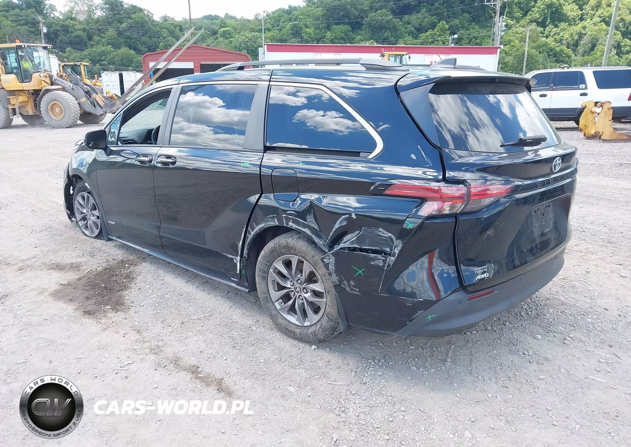 2021 Toyota Sienna Xle VIN:5TDJSKFC0MS024197 - 3