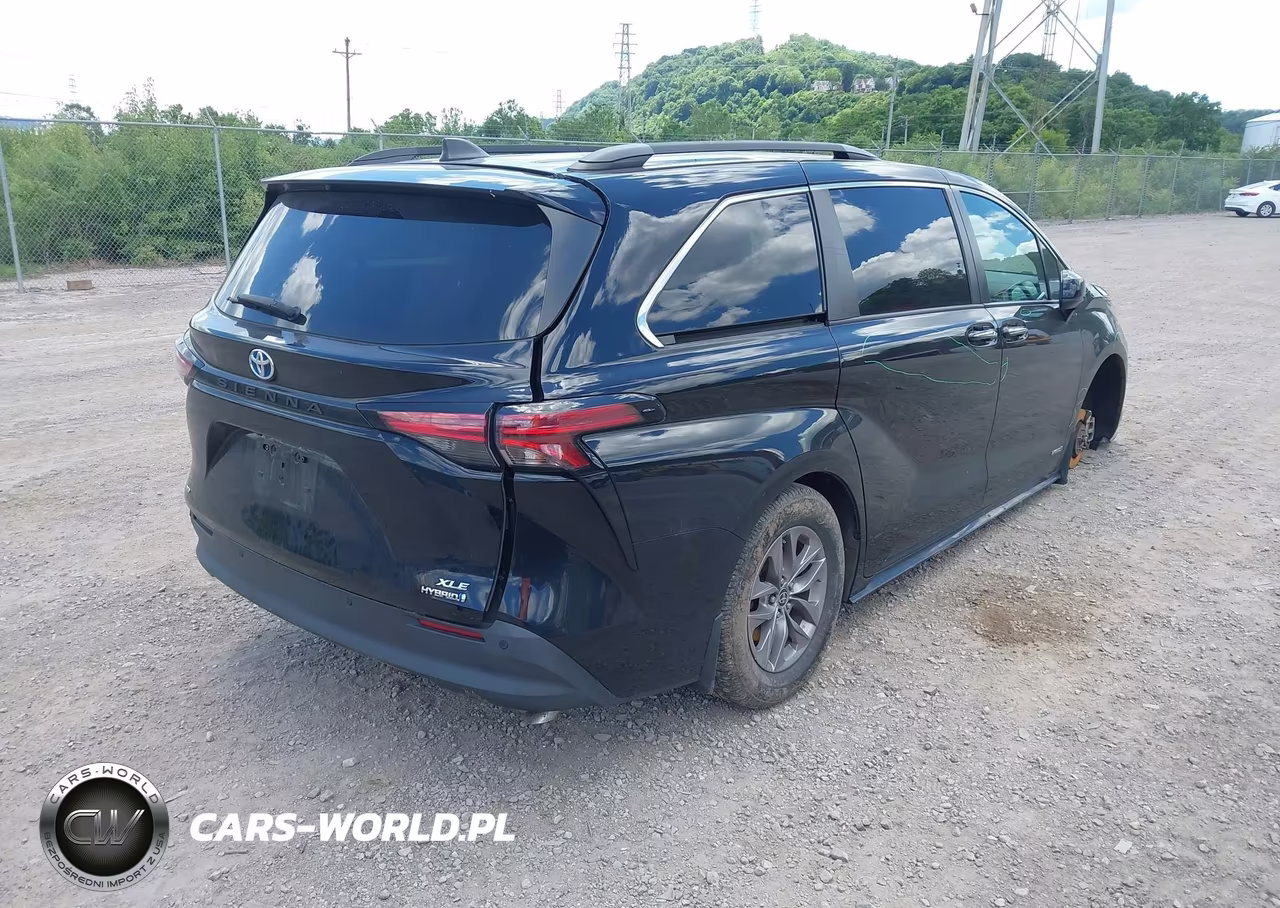 2021 Toyota Sienna Xle VIN:5TDJSKFC0MS024197 - 4