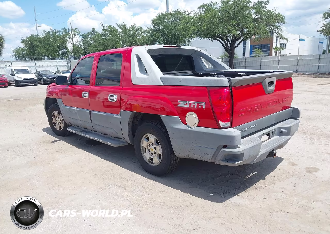 2002 Chevrolet Avalanche 1500 VIN:3GNEC13T72G156230 - 3