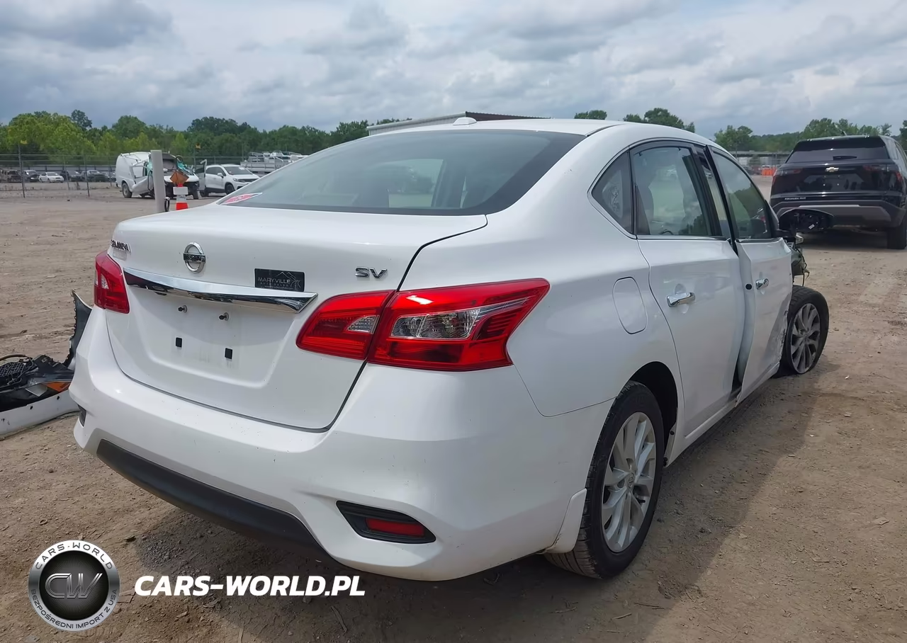 2019 Nissan Sentra Sv VIN:3N1AB7AP8KY442247 - 4