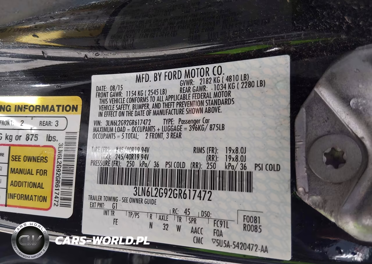 2016 Lincoln Mkz VIN:3LN6L2G92GR617472 - 9