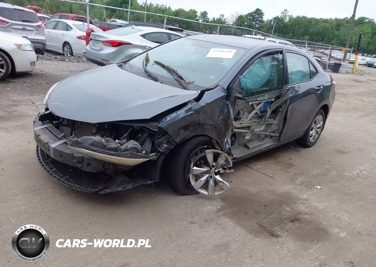 2014 Toyota Corolla Le VIN:2T1BURHE6EC051646 - 2