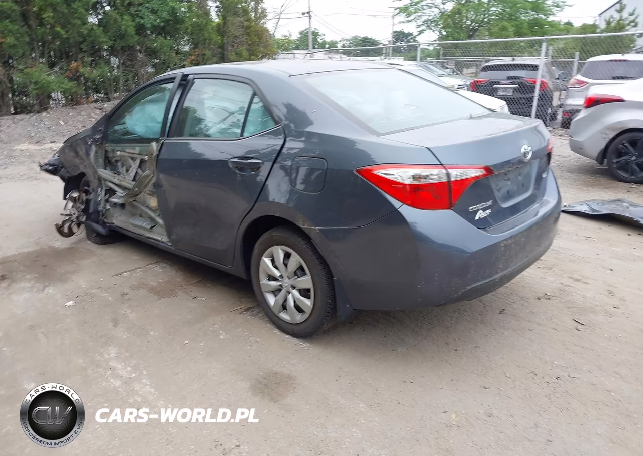 2014 Toyota Corolla Le VIN:2T1BURHE6EC051646 - 3