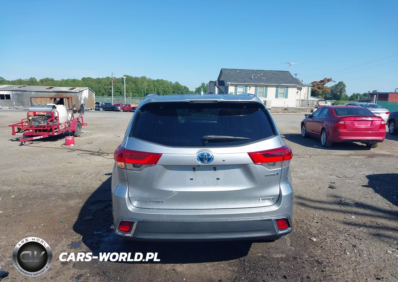 2019 Toyota Highlander Hybrid Limited Platinum VIN:5TDDGRFH3KS075676 - 17