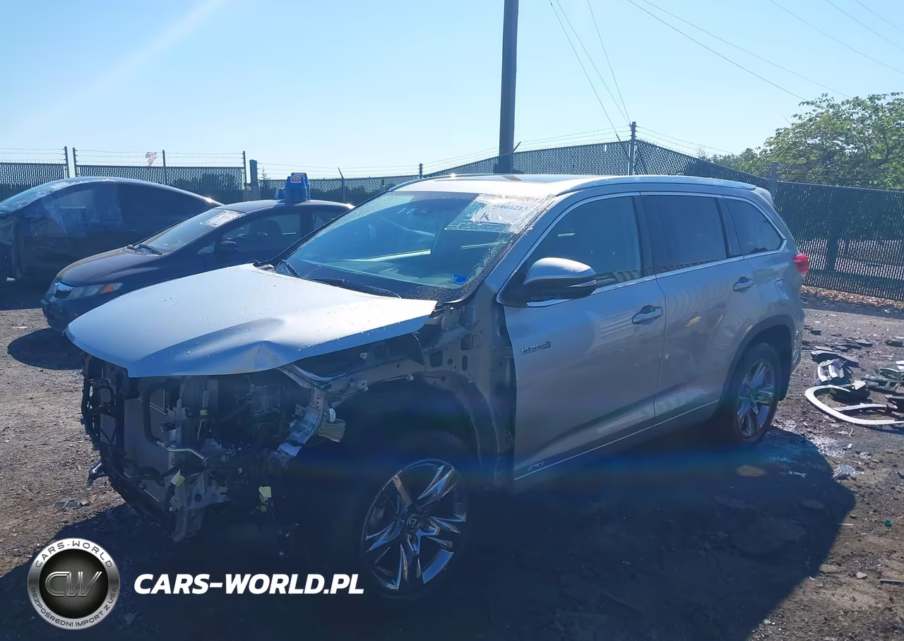 2019 Toyota Highlander Hybrid Limited Platinum VIN:5TDDGRFH3KS075676 - 2