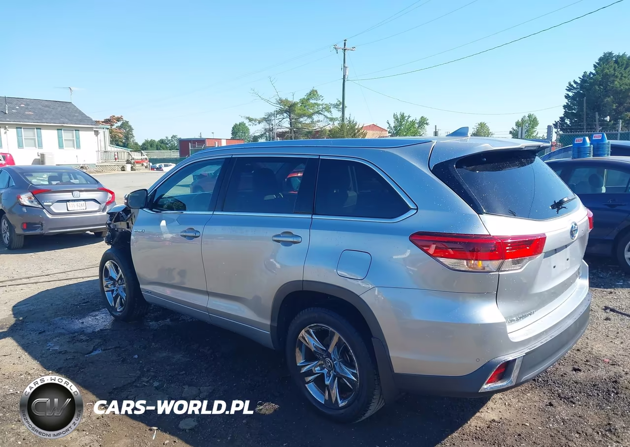 2019 Toyota Highlander Hybrid Limited Platinum VIN:5TDDGRFH3KS075676 - 3