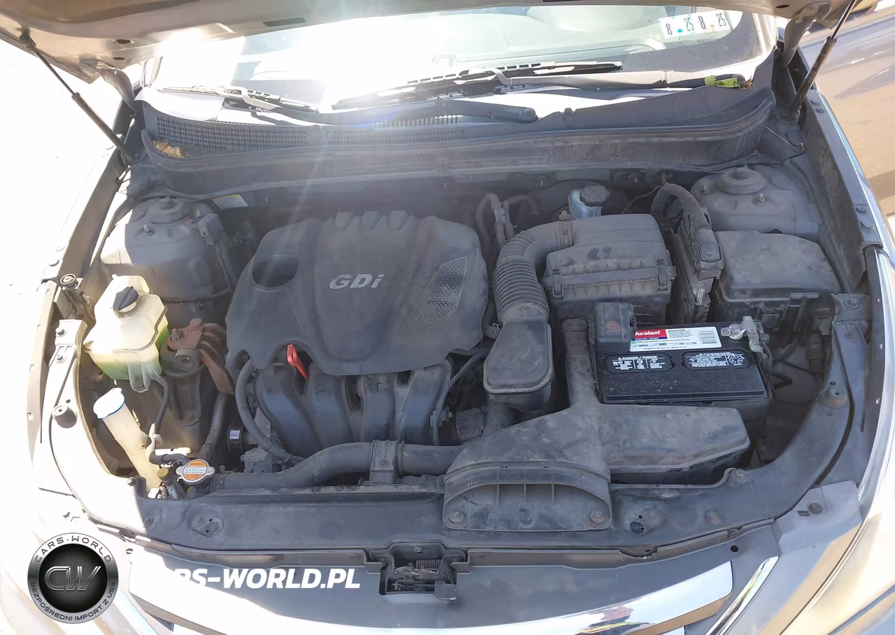 2012 Hyundai Sonata Gls VIN:5NPEB4AC3CH498315 - 10