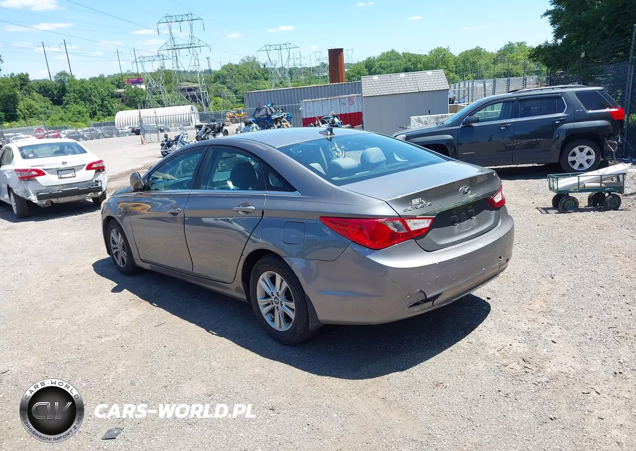 2012 Hyundai Sonata Gls VIN:5NPEB4AC3CH498315 - 3