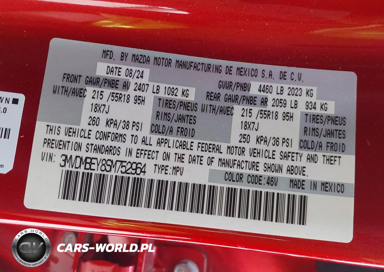 2025 Mazda Cx-30 2.5 Turbo Premium Plus Package VIN:3MVDMBEY8SM752964 - 9