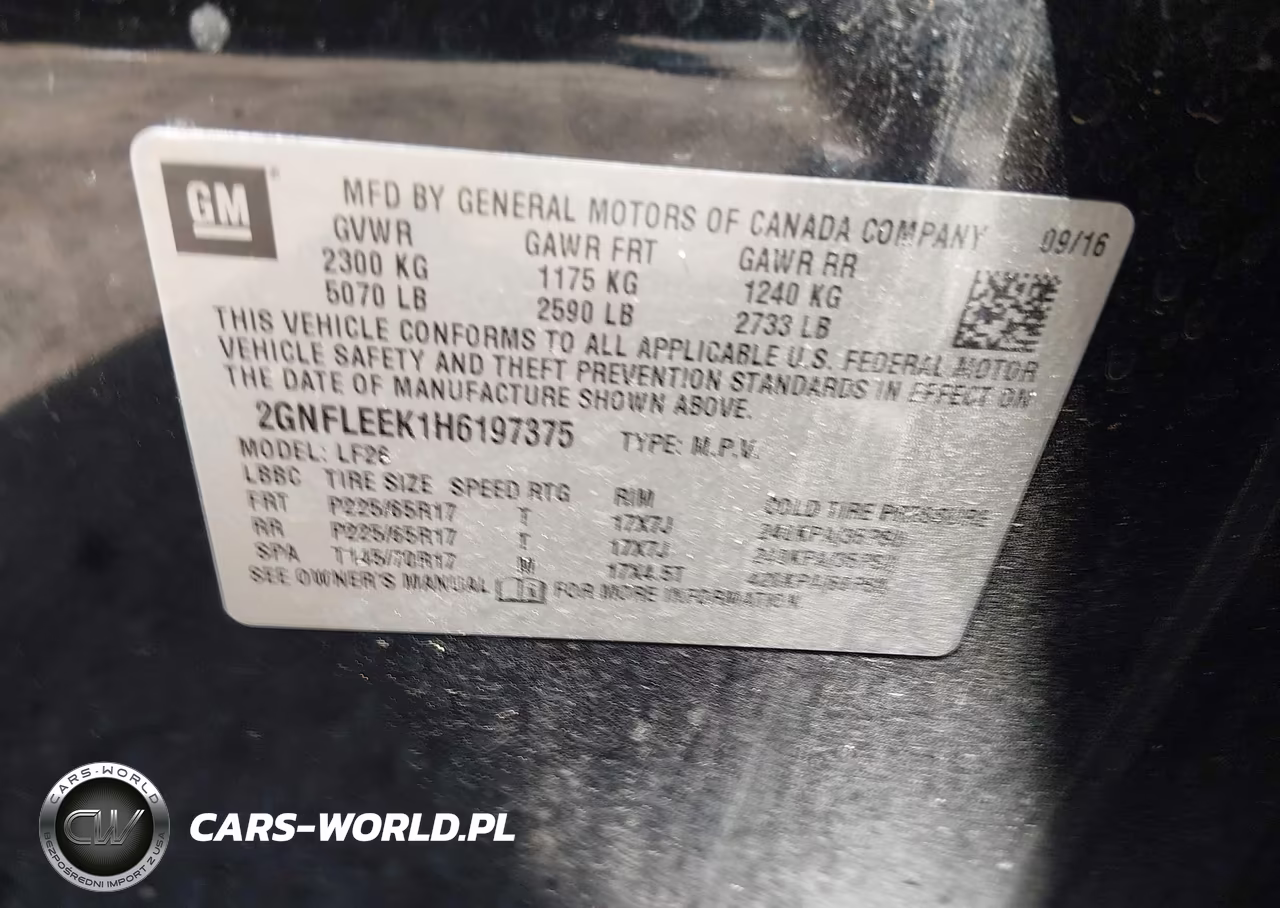 2017 Chevrolet Equinox Ls VIN:2GNFLEEK1H6197375 - 9