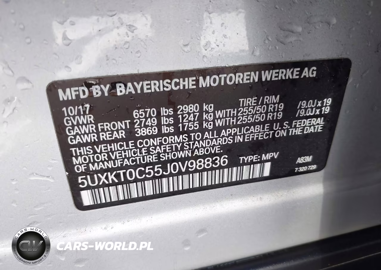 2018 BMW X5 Edrive xDrive40E Iperformance VIN:5UXKT0C55J0V98836 - 9
