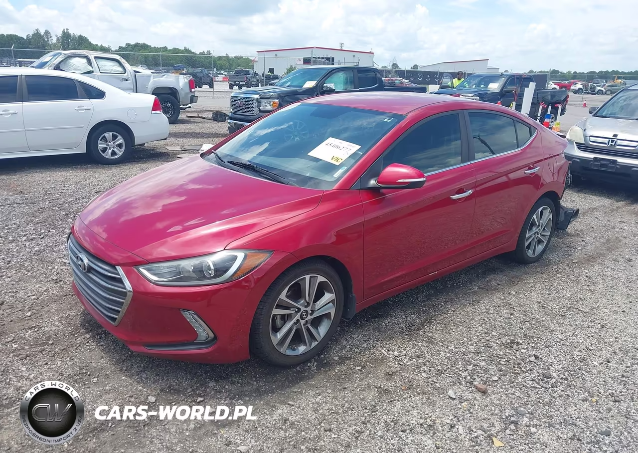 2017 Hyundai Elantra Limited VIN:KMHD84LFXHU281953 - 2