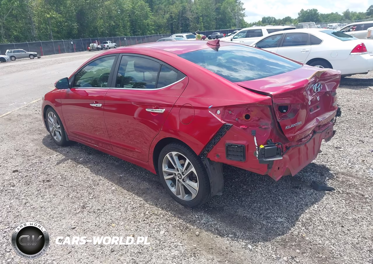 2017 Hyundai Elantra Limited VIN:KMHD84LFXHU281953 - 3